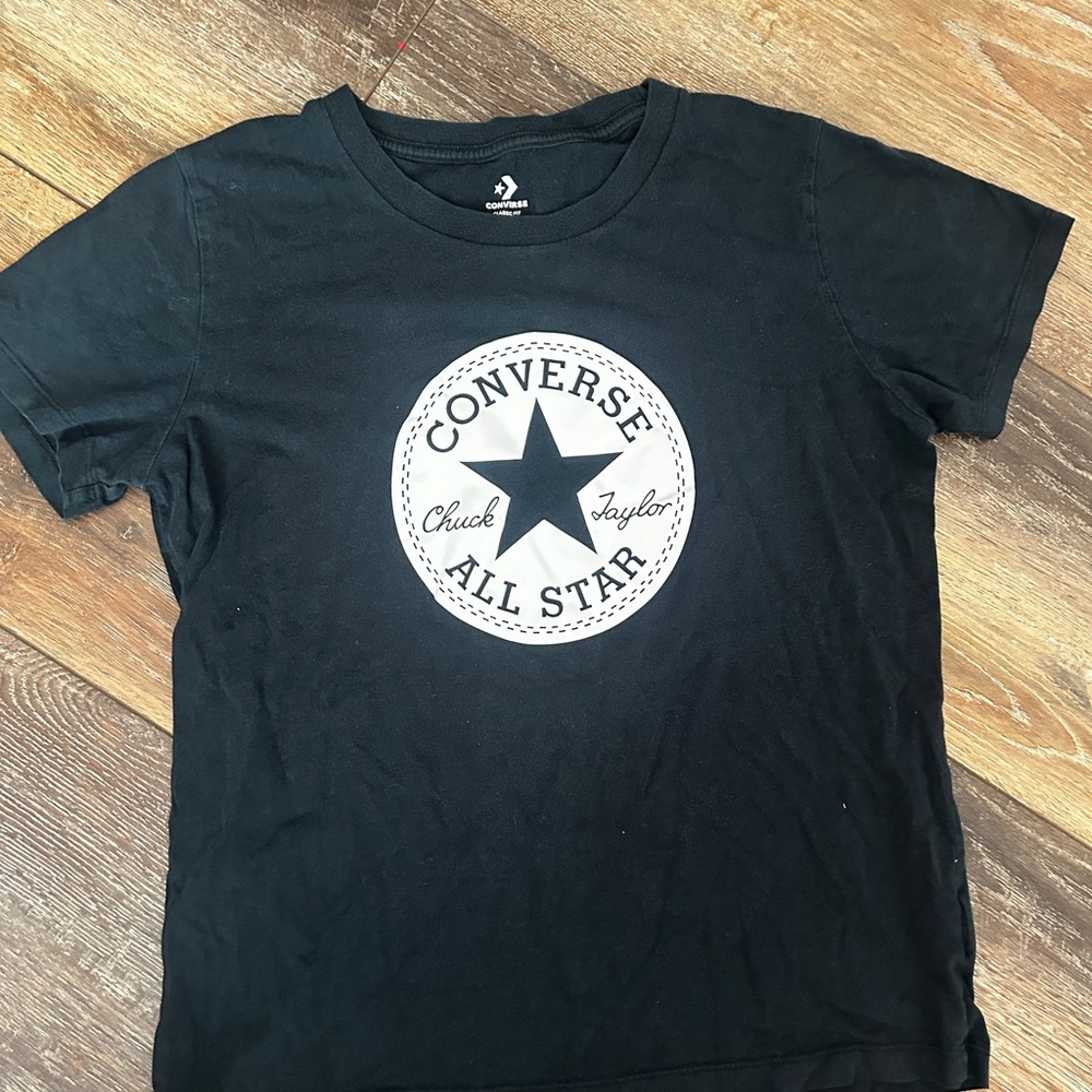 Converse Black All Star Tee L (fits like medium)